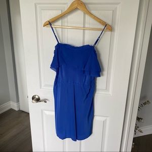 Wilfred Blue Silk Dress